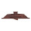 6 Strings Guitar Bridge Rose Wood Gitarr Bridge för Akustisk Gitarr 6 Hål 2