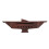 6 Strings Guitar Bridge Rose Wood Gitarr Bridge för Akustisk Gitarr 6 Hål 1