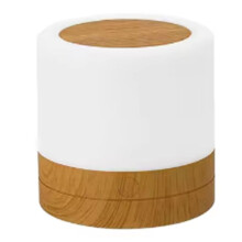Lâmpada Noturna RGB para Acampamento, Luz Noturna para Ambiente, Abajur de Cabeceira, Tenda Que Muda de Cor com Controle Remoto Por Toque