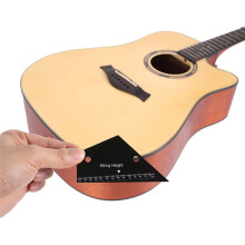 Guitar Fret Leveling Ruler Acoustic Guitar Fingerboard Straight Luthiers Tool String Action Ruler Measuring Ruler