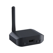 Récepteur Émetteur 5.3 BT5.0 U Disk 3,5 mm Jack AUX Stéréo Musique Adaptateur Audio Sans Fil pour Kit de Voiture