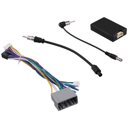 16 Pin Car Android Stereo Wiring Harness Adapter Protocol Box CAN Bus Decoder for  300C  Grand Cherokee