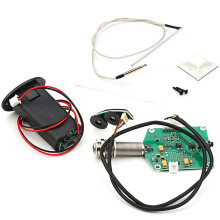 Gitarren-Equalizer, Gitarren-Tonabnehmer, Gitarren-Piezo-Tonabnehmer, Integriertes Vorverstärkersystem für Akustikgitarre