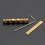 42mm Adjustable Guitar Nut Bell-Shaped Brass Nut (42 X 3.5mm) Split Style Adjusting Replacement Part 5