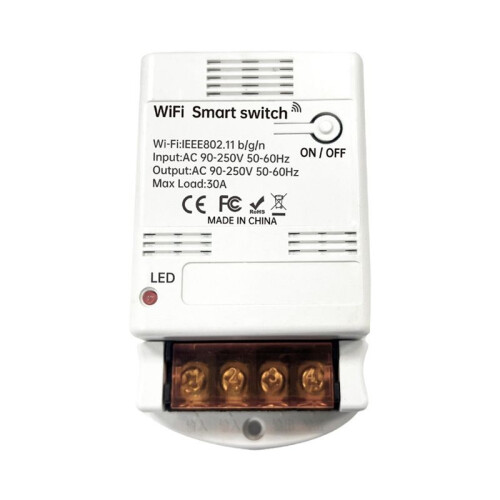 WiFi   30A Relämodul   Controllers Home Automation -Off Timing Tal