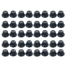 Black Speed Control Knob 2T1V Guitar Knob Set Electric Guitar Parts