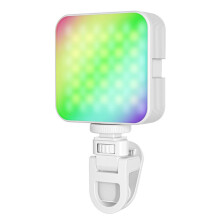 Luz LED de Bolsillo  Luz de Relleno Recargable Portátil para Grabación de Vídeo Cámara de Maquillaje Luz para Selfies Portátil,A