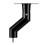 Rain Chain Gutter Adapter Black Installation Suit for Gutter Downspout Outlet 1