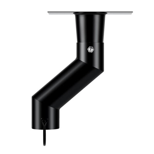 Rain Chain Gutter Adapter Black Installation Suit for Gutter Downspout Outlet 1