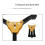 Flute Clarinet Stand Foldable and Removable Bold Yellow Base 8