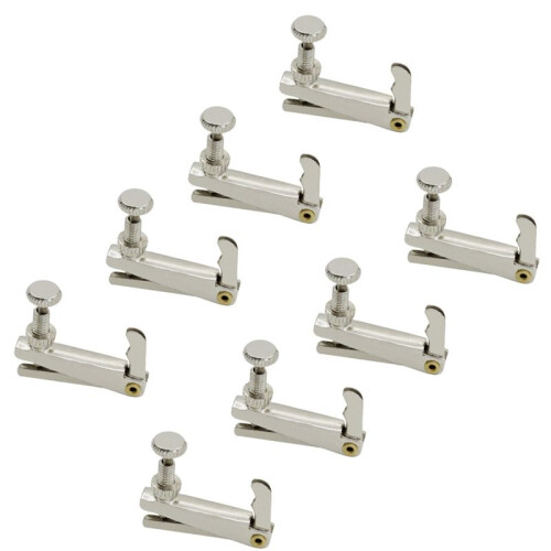 Fiolfinjustering 3/4/4/1/2 Metal Tuner Violin String Hook Tuning Tuner
