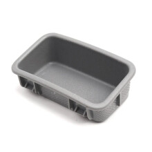 Car Center Console Coin Box Coin Holder Stowage Compartment Rear 1J0858373C for MK4 MK4 Gray