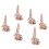 6Pcs Dragon  Metal Acoustic Guitar Bridge Pins Strings Fixed Cone 6