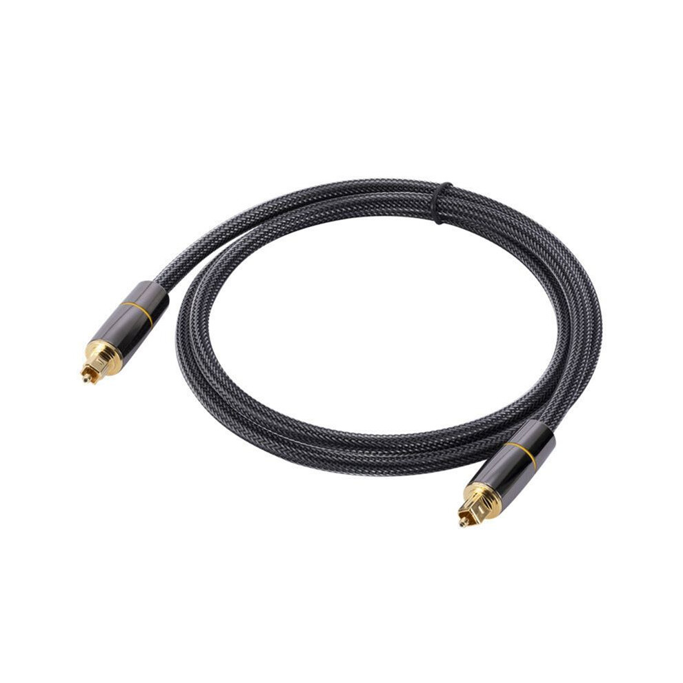 Optic Audio Cable Digital Optical Fiber Cable Toslink 1M Spdif Coaxial Cable For Amplifiers Player Soundbar Cable 4712088524755