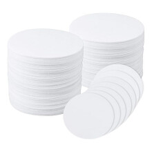 170 Stks Magnetron Oven Papier Ronde Keramische Vezel 4.7 Inch Hoge Temperatuur Keramische Oven voor DIY Fusing Glas Fusing Oven