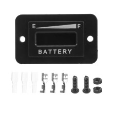 Golfkar Batterijmeter 48V LED Batterij-Indicator Batterijmeter Batterijniveaumeter IP65 voor Clubauto, Vorkheftrucks