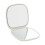 (One Size, White) XD Collection Reflecta Recycled Plastic Hand Mirror 1