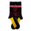 The Offspring Unisex Adult Smashed Ankle Socks 2