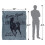 Yellowstone Yellowstone Dutton Ranch Silky Horse Supersoft Blanket 4