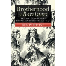 Brotherhood of Barristers by Ren New York University Pepitone Paperbac