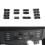 Car Button Key Caps Replacement Climate A/C Control Control Panel  Buttons Cover Caps for  E39 E53 M5 X5 3