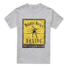 (L, Athletic Heather) Creed Unisex Adult Mighty Mick's Poster T-Shirt