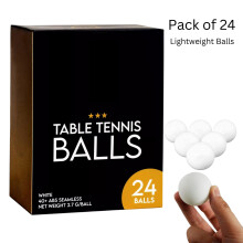 24 pcs Table Tennis Balls 3-Star - Ping Pong Set