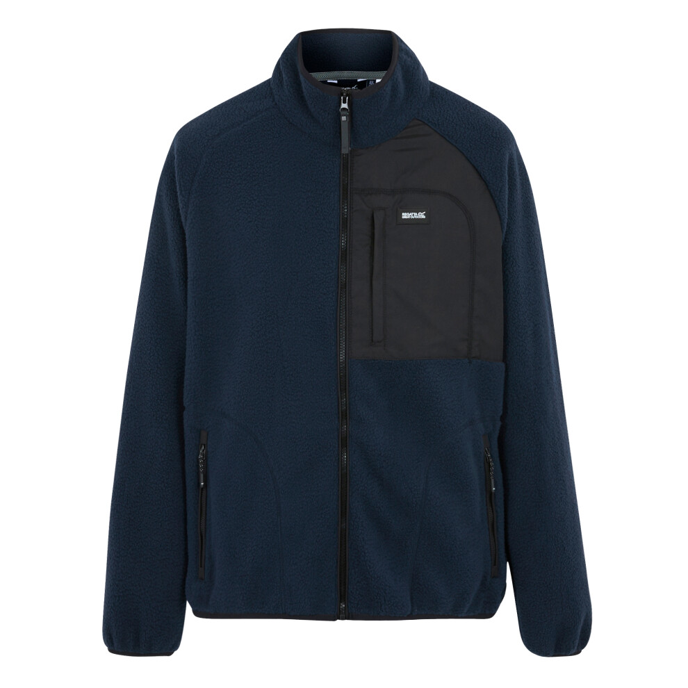 Regatta (Xxl, Navy) Mens Frankie Borg Fleece Jacket Blue,Multicoloured