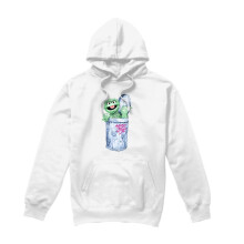 (M, White) Sesame Street Unisex Adult About That Street Life Hoodie