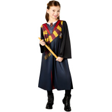 (9-10 Years, Multicoloured) Harry Potter Girls Deluxe Hermione Costume Set