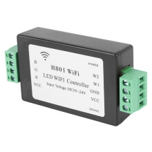 H801 RGBW LED WIFI Controller LED RGB Controller DC5-24V Input for 5050 2835 3528 SMD LED Strip Light Tape Ribbon