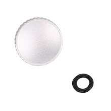 Obturador de la CáMara BotóN de LiberacióN de Metal para XT30 XT20 XT10 XT3 XT2 XPRO2 X100F X100T RX1R RX10IV (Plata)