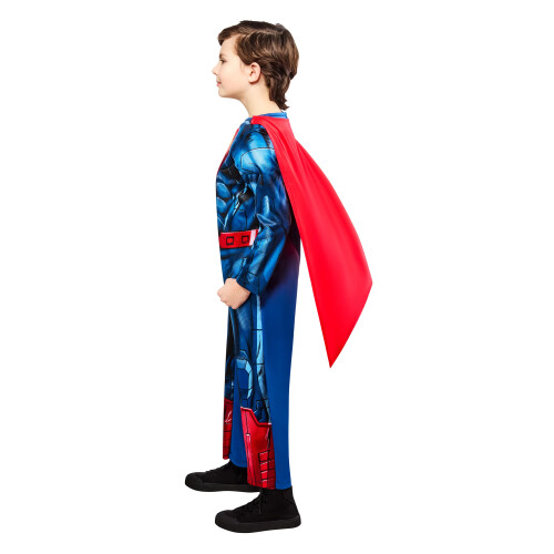 Superman (5-6 Years, Blue/Red) Superman Boys Costume 2