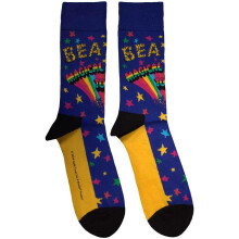 (4 UK-7 UK, Blue) The Beatles Unisex Adult Magical Mystery Tour Ankle Socks