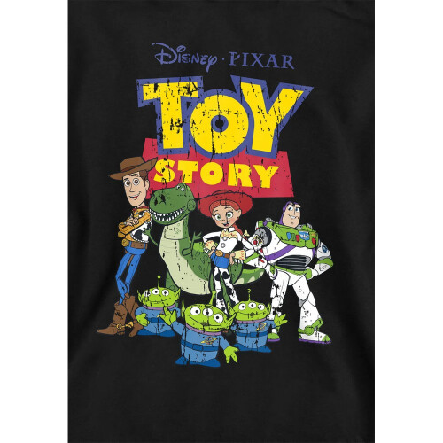 Toy Story (7-8 Years, Black) Toy Story Childrens/Kids Group Pullover Hoodie 2