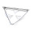 for  Eclipse  2018 2019 Car Front Grill Centre Logo Frame Central Panel Cover Trim Sticker,Carbon Fiber 3