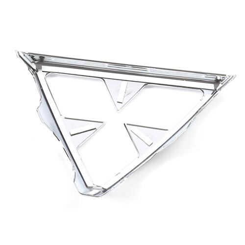 for  Eclipse  2018 2019 Car Front Grill Centre Logo Frame Central Panel Cover Trim Sticker,Carbon Fiber 2