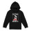 Captain America (5-6 Years, Black) Captain America Childrens/Kids Stencil Pull Over Hoodie 1