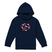 (9-11 Years, Navy) Captain America Childrens/Kids Torn Pull Over Hoodie