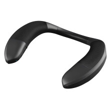 Drahtlose Nacken Band Lautsprecher Tragbare Tragbare Umgeben Lautsprecher mit Mikrofon HIFI Nackenband Lautsprecher für Den AußEnbereich zu