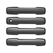 Car Door Handle Cover for TACOMA 2024 Car Outside Handle Cover Trim Car Interior Accessories Carbon Fiber