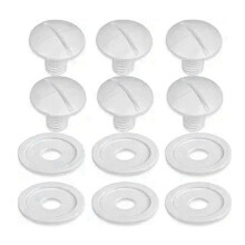6Pcs Wheel Screw Pool Cleaner Part for 180/280 Pool Cleaner Replacement Parts
