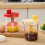 Manual Salad Dressing Mixer with Egg Separator - Multi-Function Kitchen Gadget for Dressings, Sauces, and Oils B 3