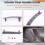 Car Right Interior Door Handle Cover Interior Pull Handle 1C0867172A for  Beetle 2000-2010 4