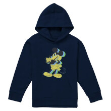 (7-8 Years, Navy) Disney Childrens/Kids Trippy Mickey Mouse Hoodie