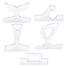 5 Blank Handle Cutting Templates Kitchen Cutting Board Template Cutting Tool Anti-Plate Handle Template