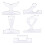 5 Blank Handle Cutting Templates Kitchen Cutting Board Template Cutting Tool Anti-Plate Handle Template 1
