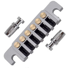 LP Electric Guitar TP-6 Bridge Frame Stop Rod 70S Bridge Tailpiece Tailpiece String Code LP/SG/ES/EPI,Silver