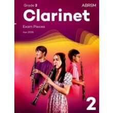 Clarinet Exam Pieces from 2026 ABRSM Grade 2 by ABRSM Other Book