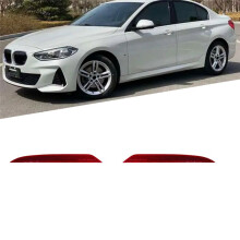1Pair Car Rear Bumper Reflector Light Trim 63148077173 63148077174 for 1 Series F40 2019-2024 116I 120D Warning Lamp